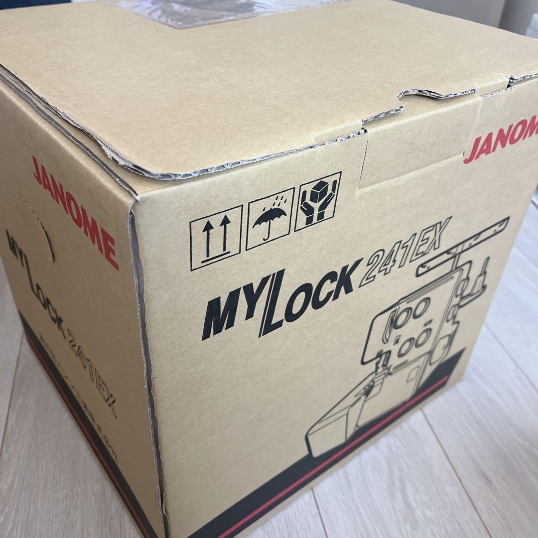 ジャノメ ロックミシン 未使用