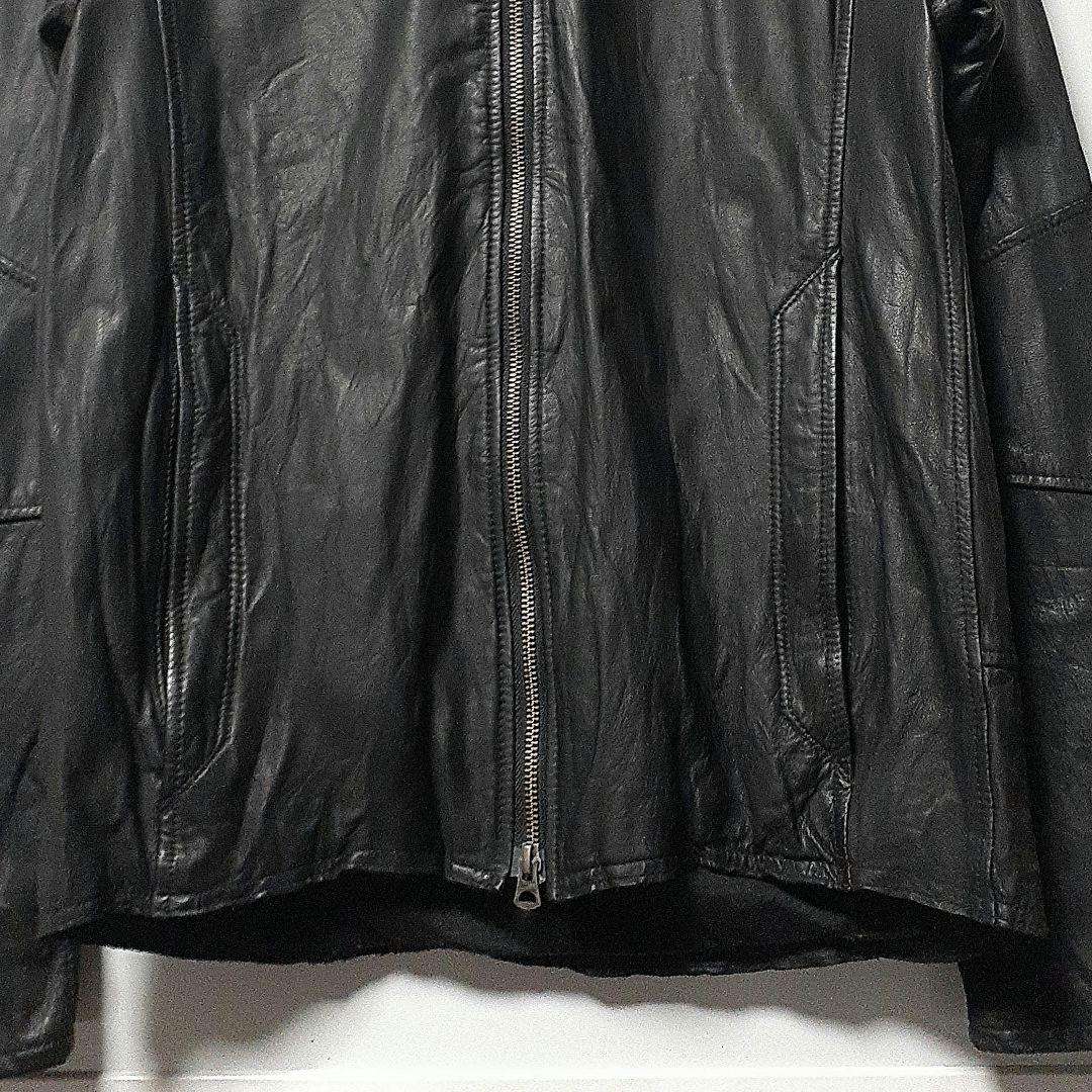シャマ shama レザージャケット ラグランタイプ 40