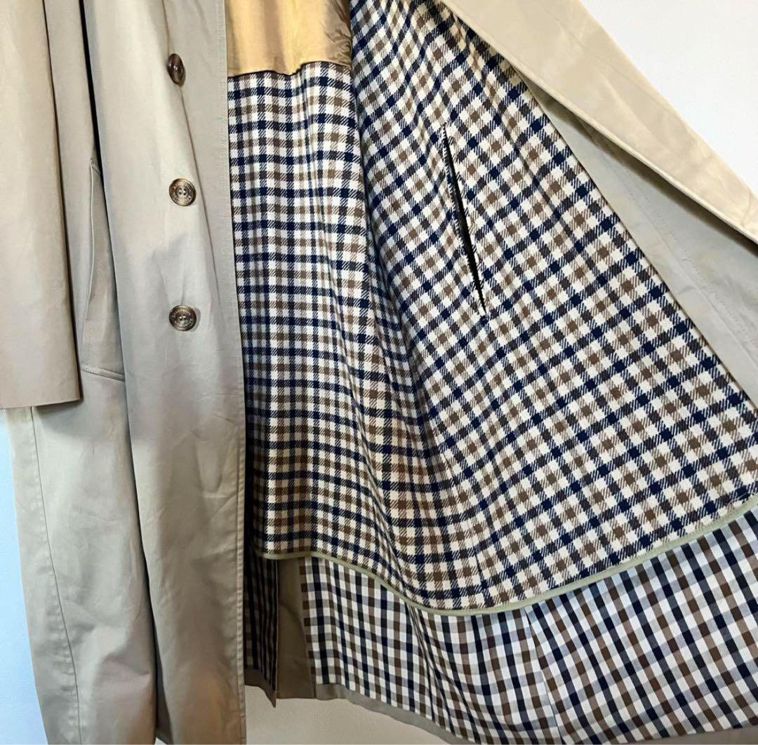 Aquascutum ステンカラーコート