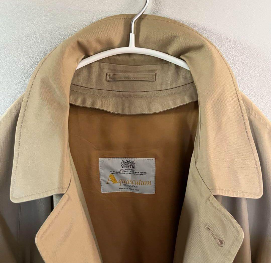 Aquascutum ステンカラーコート