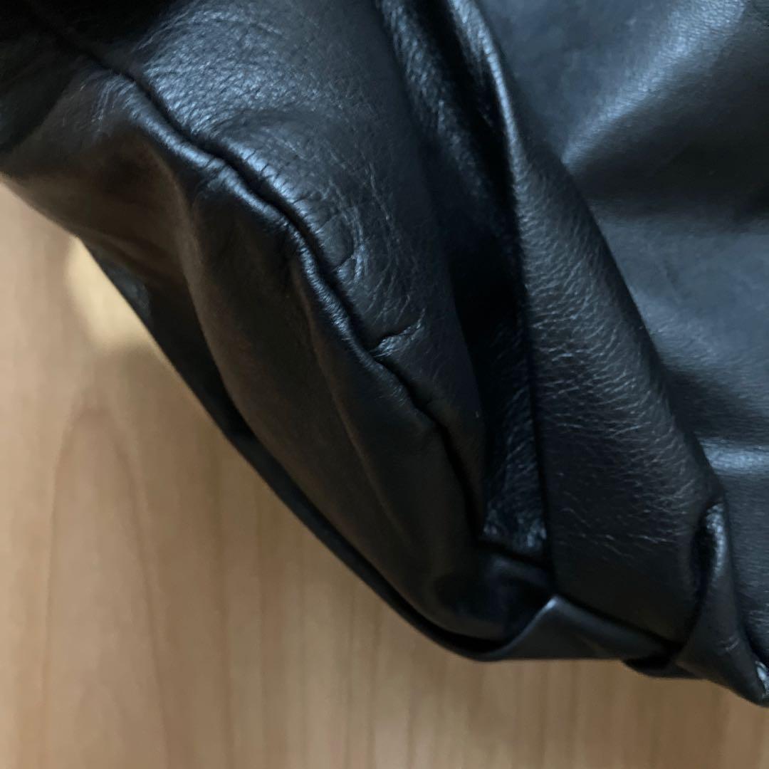YOHJI YAMAMOTO en cuir レザーバック