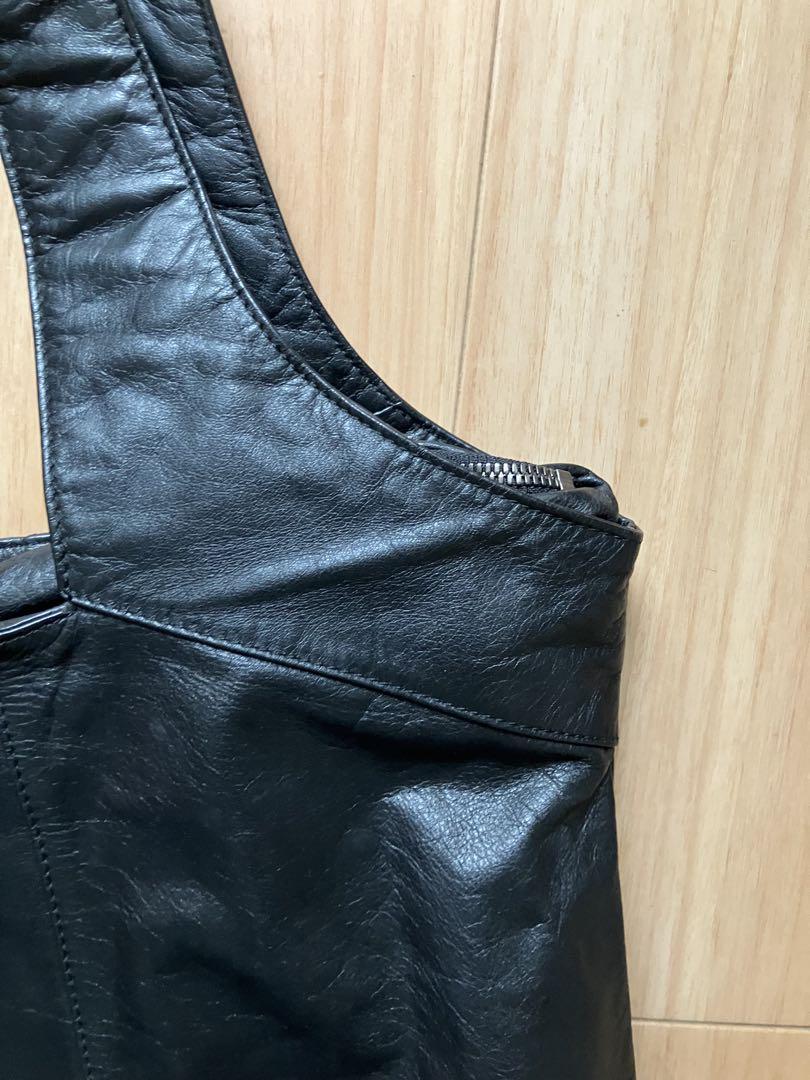 YOHJI YAMAMOTO en cuir レザーバック