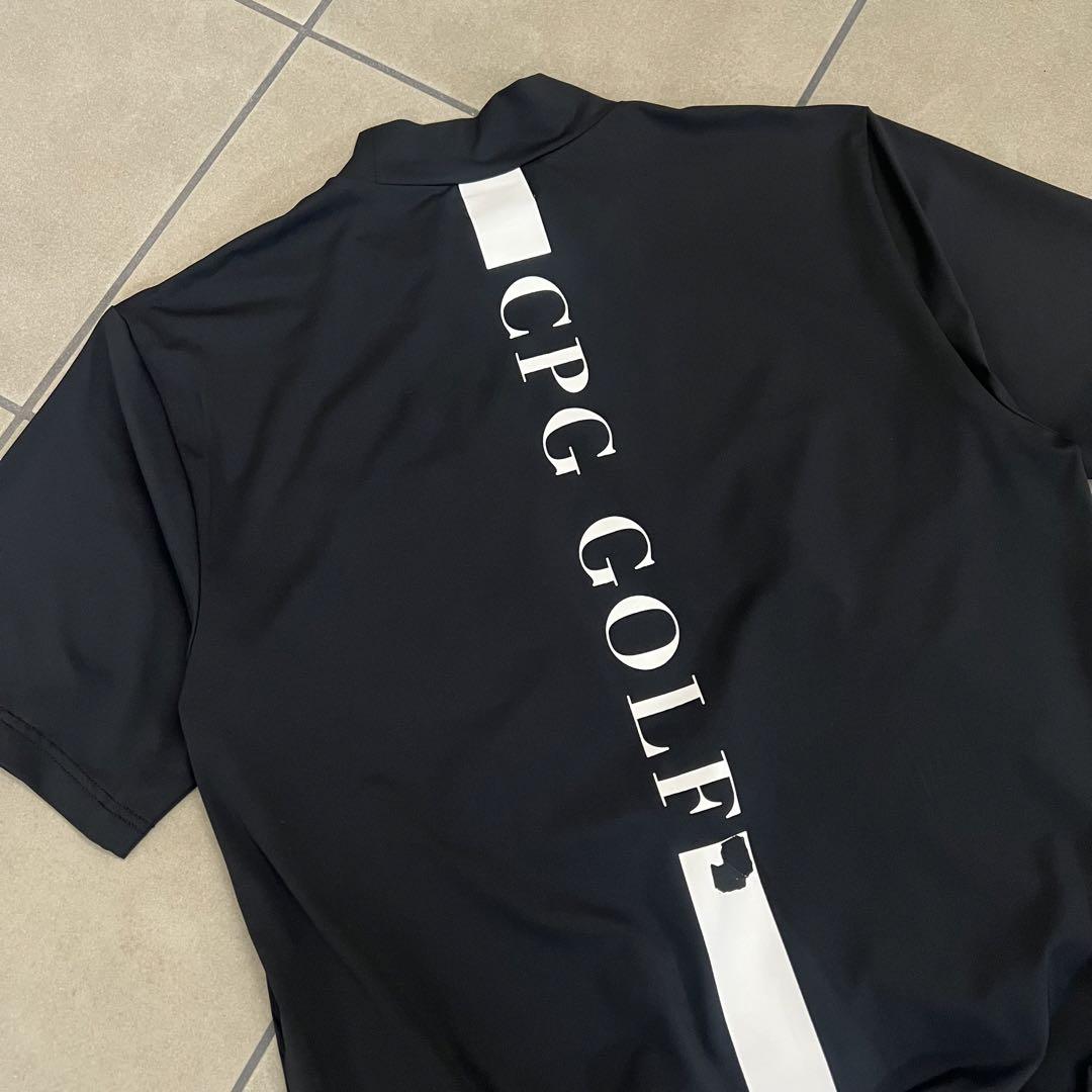 CPG GOLF シーピージーゴルフ ハイネック 半袖シャツ メンズ