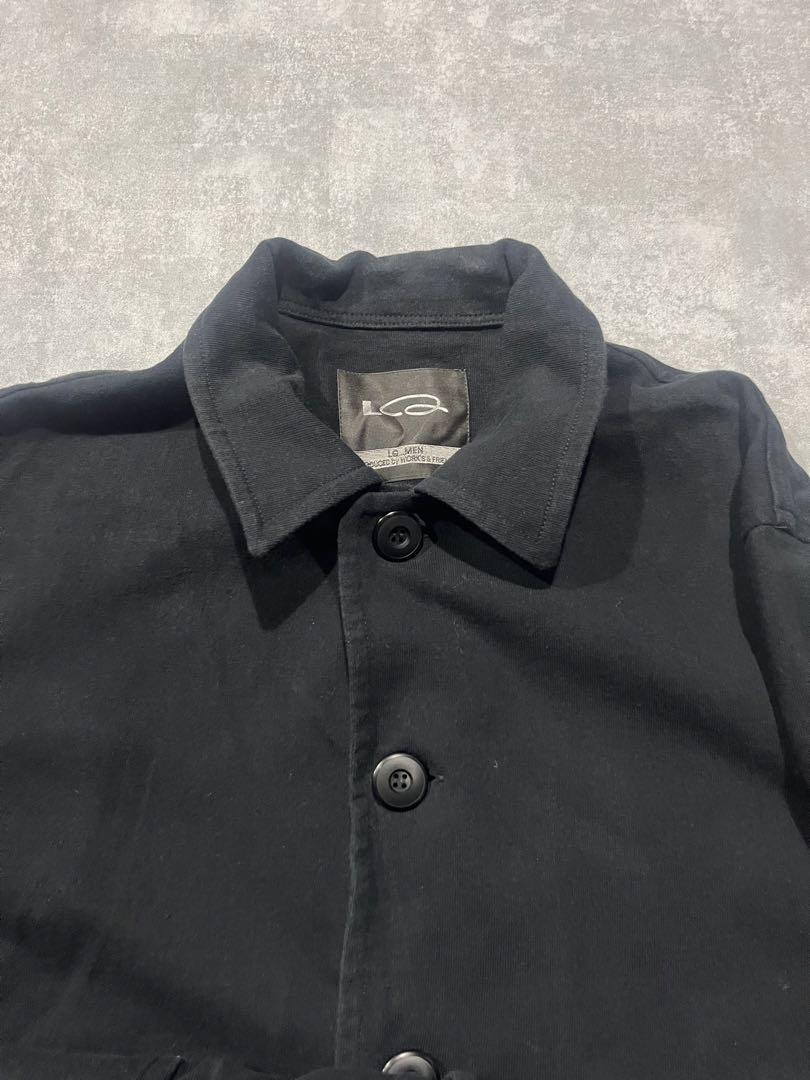 店舗良い LQ MEN yohji yamamotoコート コットン ブラック（Y's for men ジャケット・アウター