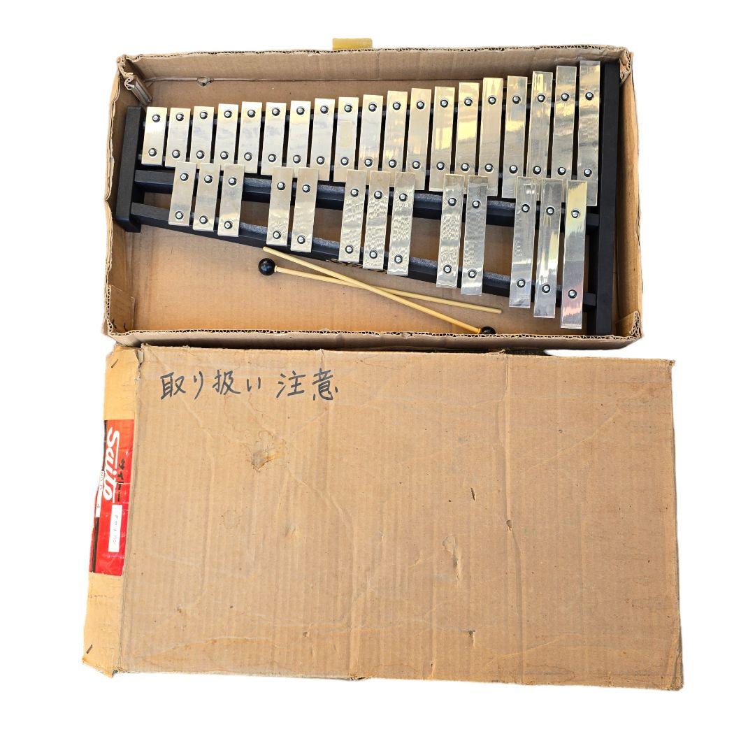 希少 saito サイトウ 鉄琴 卓上型 グロッケン d-4 バチ付 - メルカリ
