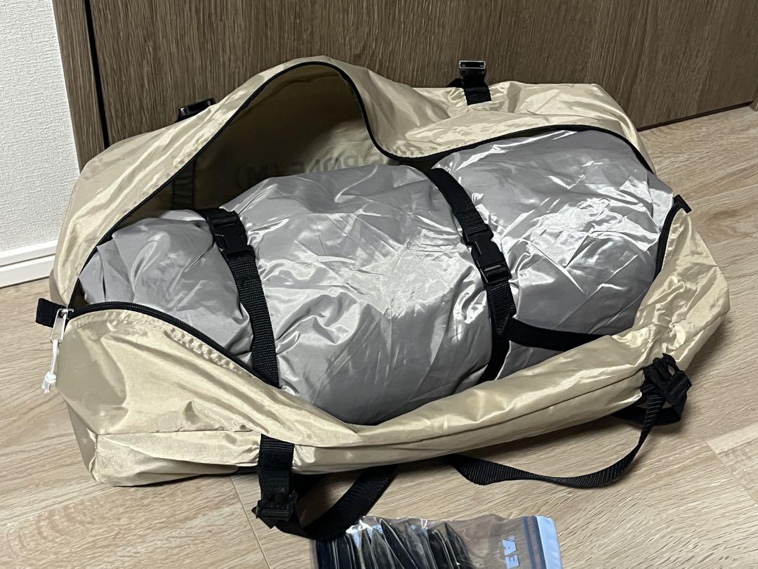 DOD(ディーオーディー) ワンポールテントM 5人用 敷物付き 専用出品