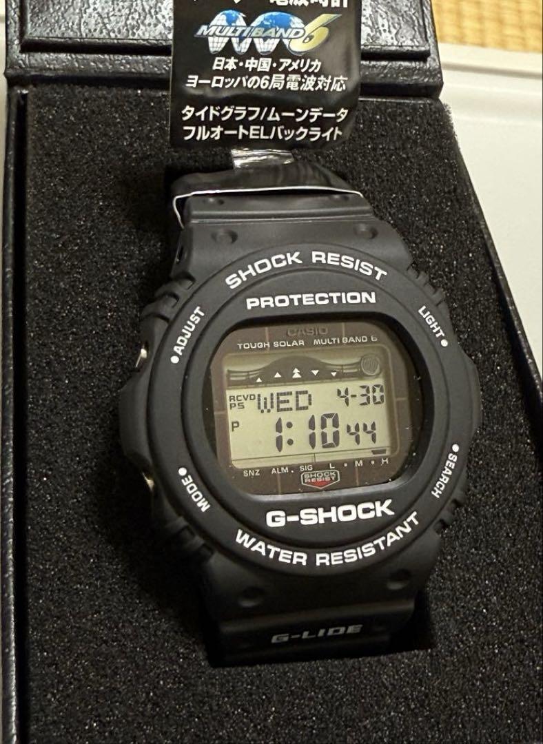 カシオG-LIDE GWX-5700CS-1JF 電波ソーラー　未使用に近い美品