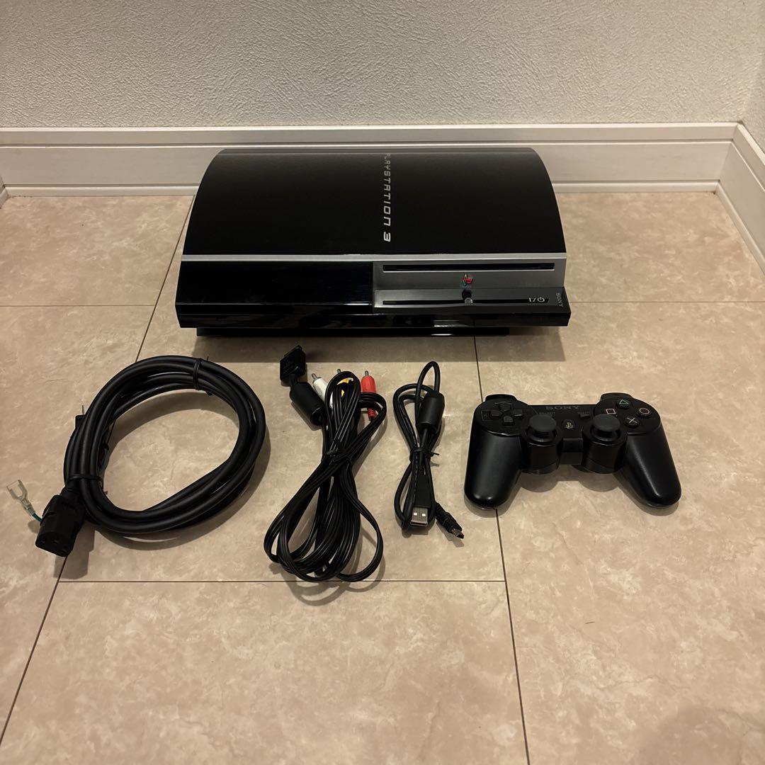 SONY PS3 初期型 CECHH00 HDD40G ブラック
