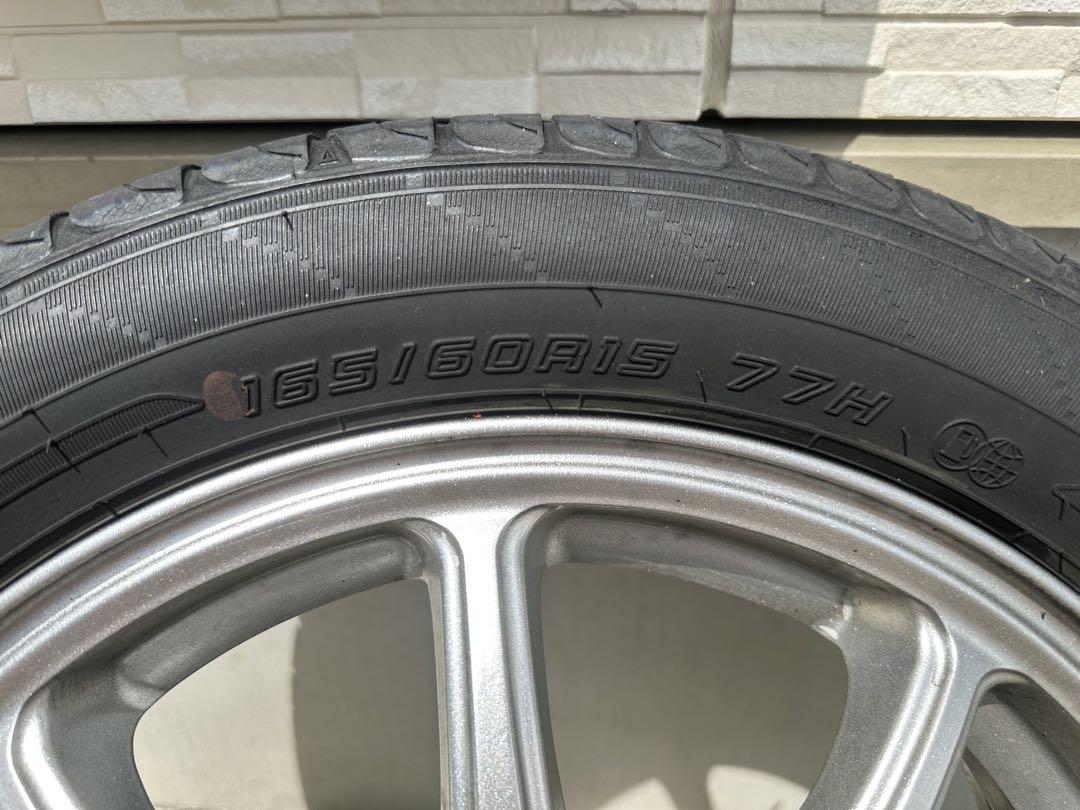 クロラック165/60/R15 ENASAVE EC204 タイヤホイール