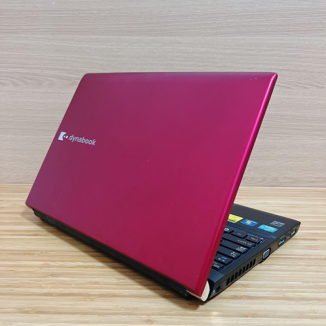カメラ付PC✨ノートパソコン　オフィス付き✨i5✨小型軽量✨人気dynabook