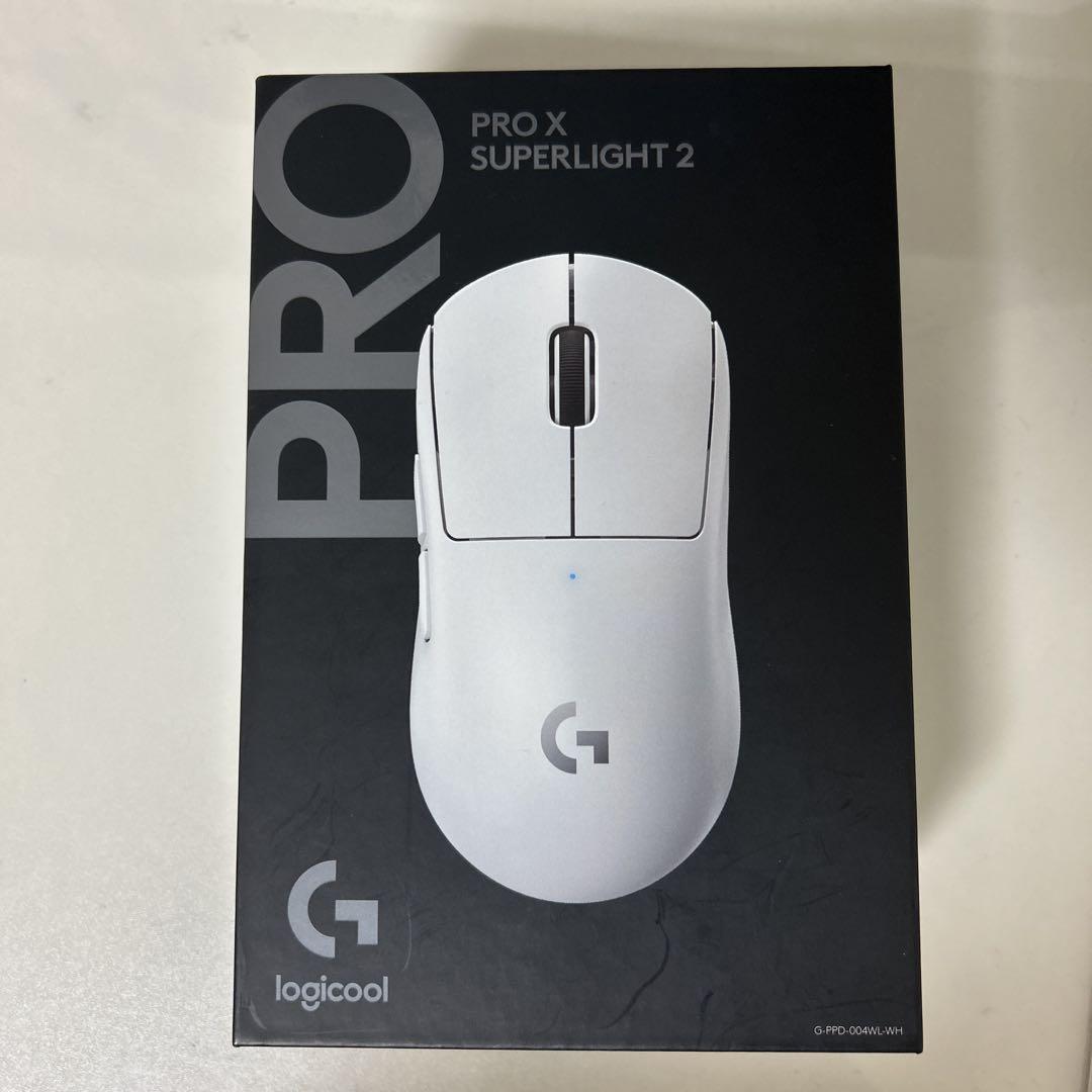 Logicool G PRO X SUPERLIGHT 2 ホワイト - メルカリ