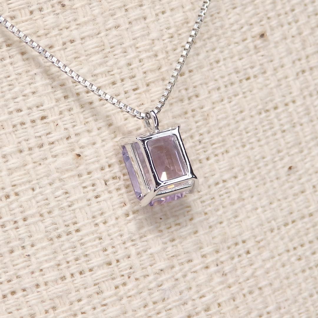 ピンクサファイア ネックレス 0.698ct Z0251 プラチナPt