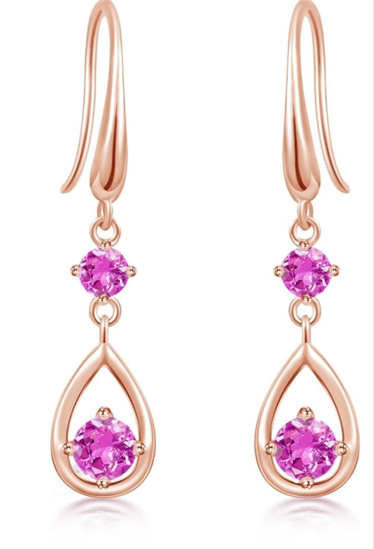 ピアスレディーススワロフスキーフックピアス シルバー925 金属アレルギー対応