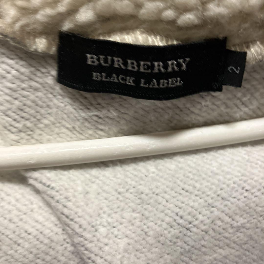 BURBERRY BLACK LABEL グレーパーカー