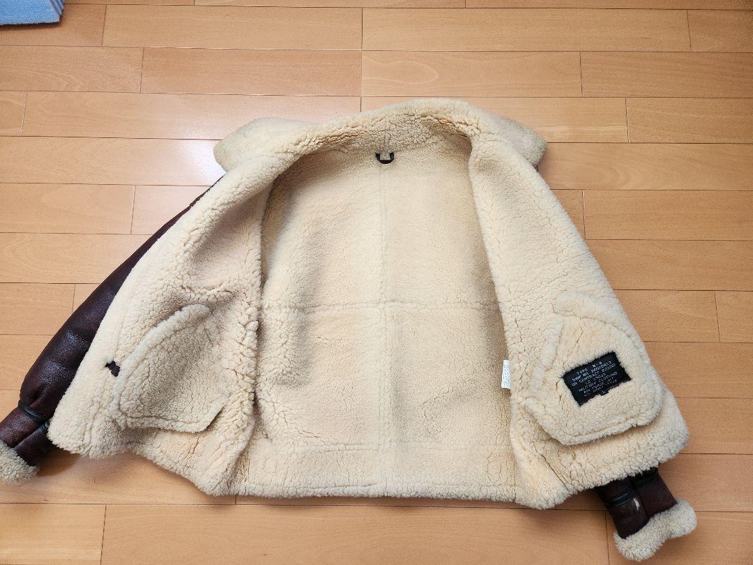 B-3　レザージャケット　ヴィンテージ