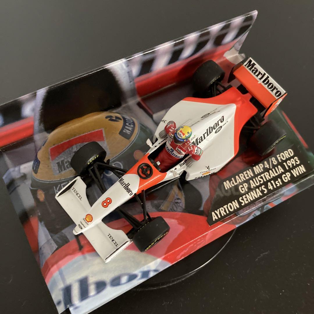 ミニチャンプス F1 マクラーレン MP4/8 アイルトンセナ オーストリアGP