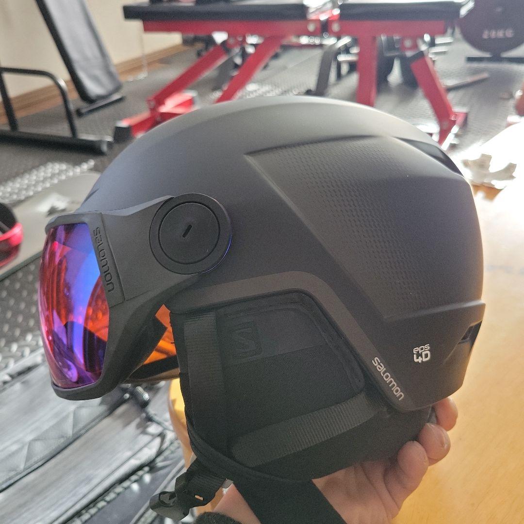 最終値下　salomon　ヘルメット　スノーボード