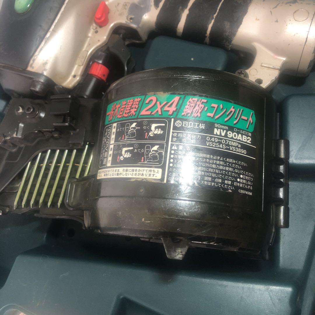 らせくださ 日立 NV 90AB2 xtgfY-m30886836781 常圧 釘打ち機 レジャー
