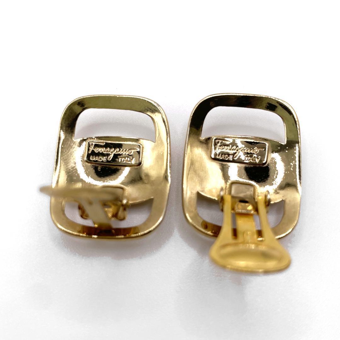 【美品】Salvatore Feragamoサルヴァトーレフェラガモ イヤリング