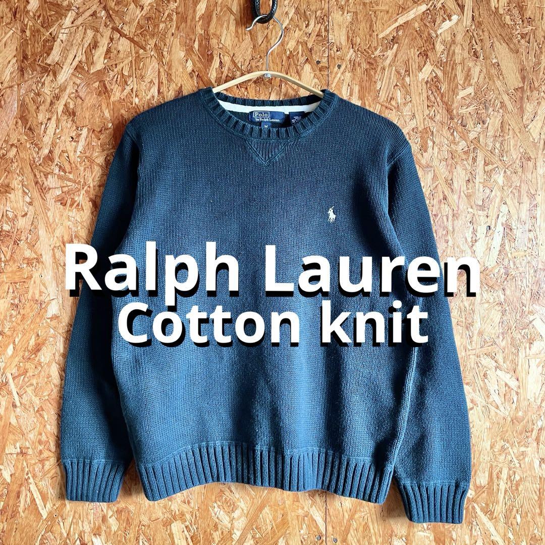 90's polo by ralph lauren コットン ニット 珍品 90's Polo Ralph Lauren 
