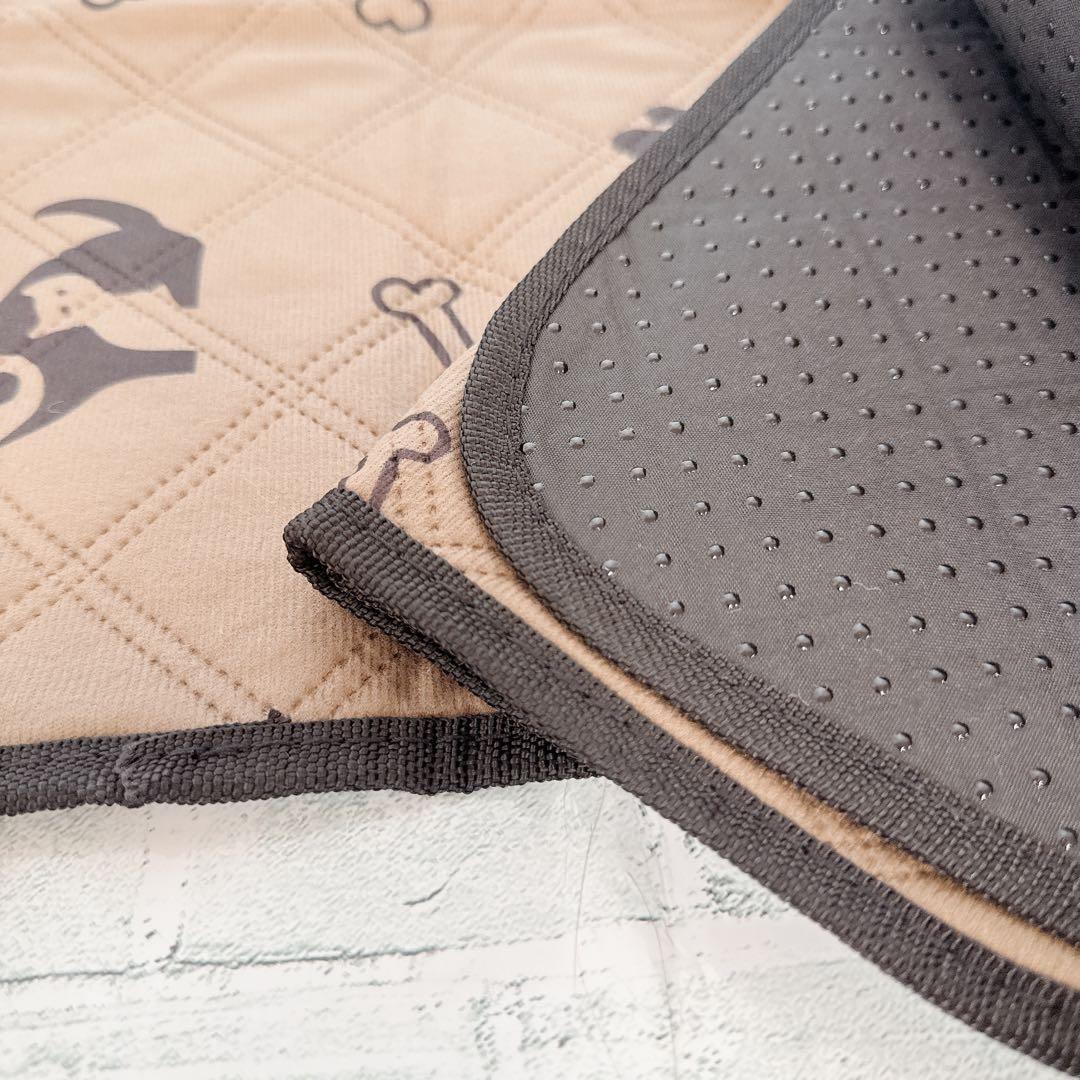 そ　ペットシーツ　茶色　2枚　Sサイズ　60×40cm 洗える　繰り返し