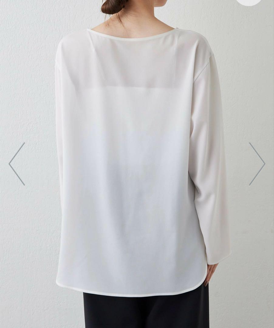 通販 公式サイト - 驚きの激安価格 GALLARDAGALANTE ラウンドブラウスTee ホワイト サイズF トップス