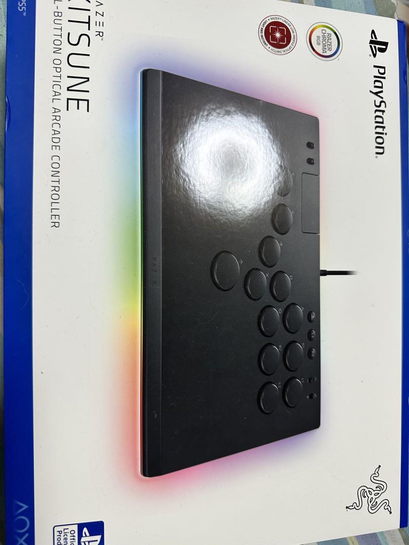 Razer Kitsune 薄型レバーレス アーケードコントローラー ブラック
