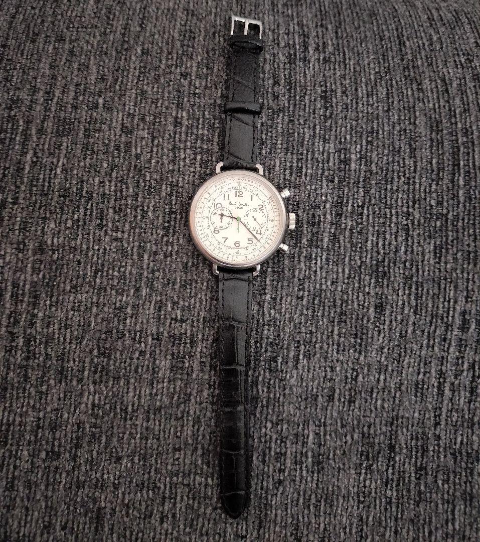 電池交換済 Paul Smith JEANS ポールスミス 腕時計 クロノ
