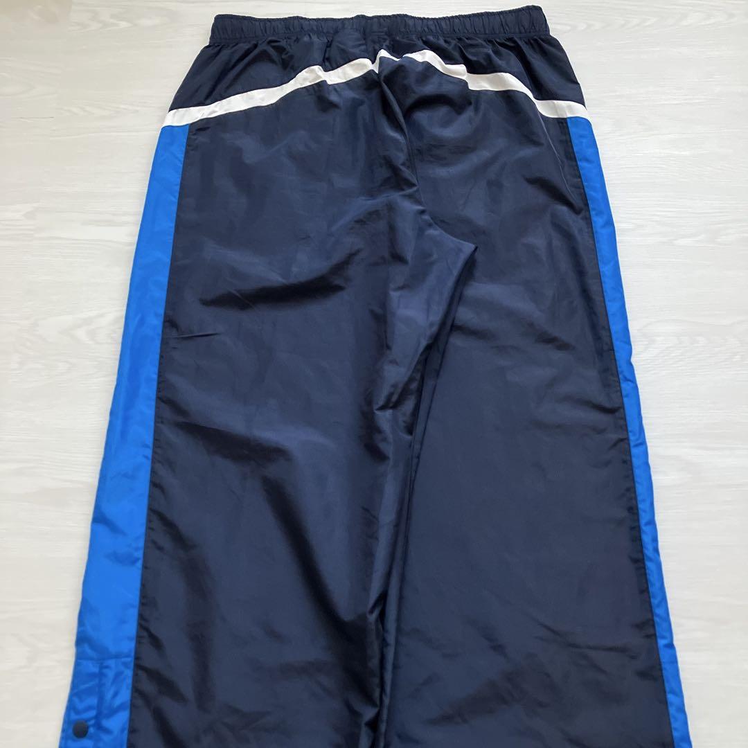 超極太 OLD NIKE XLサイズ スナップボタンバギーナイロントラックパンツ