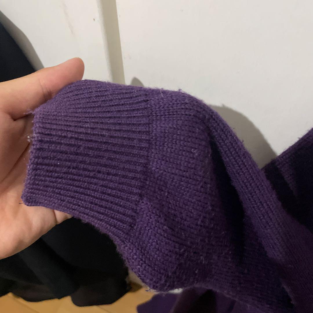 HYSTERIC 刺繍ドラゴン カーディガン 紫