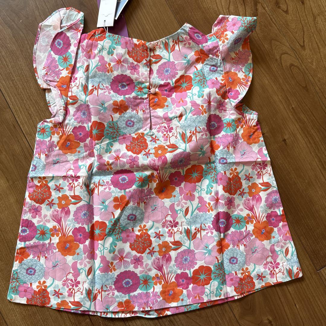 新品タグつき】ジャカディ jacadi リバティ 花柄 チュニック8A