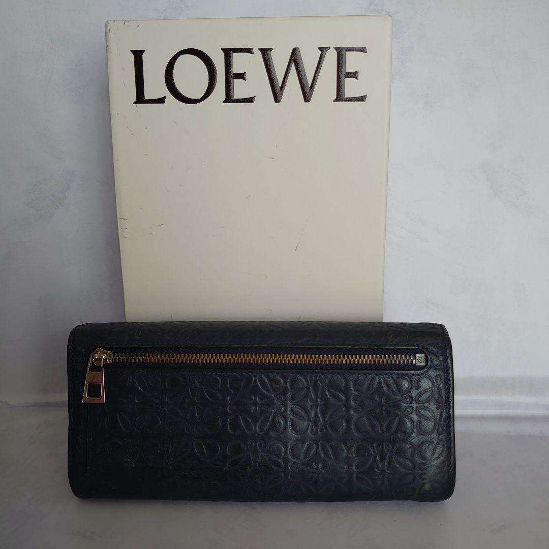 極美品❦LOEWE 二つ折り財布 ❦ - メルカリ