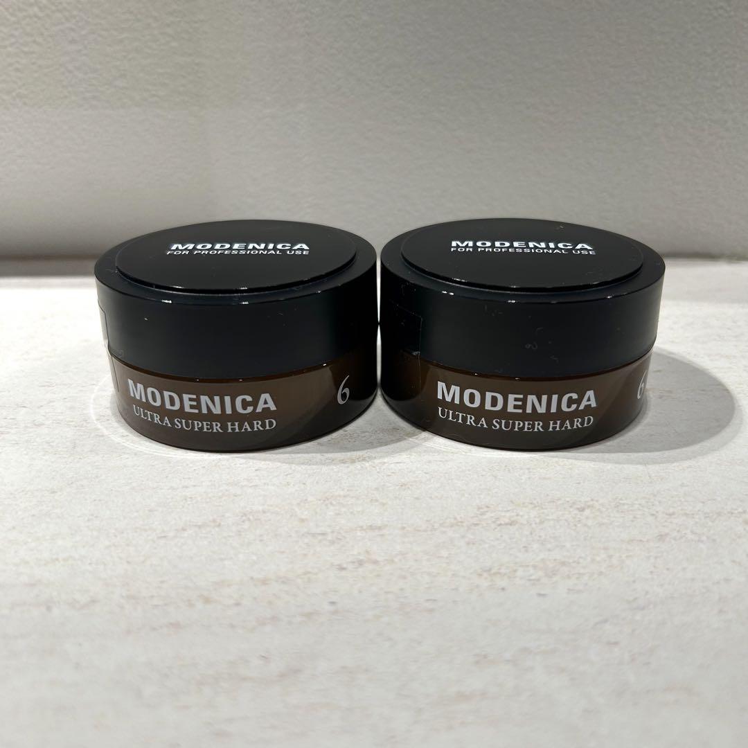 MODENICA ヘアワックス 6 ウルトラスーパーハード2個セット