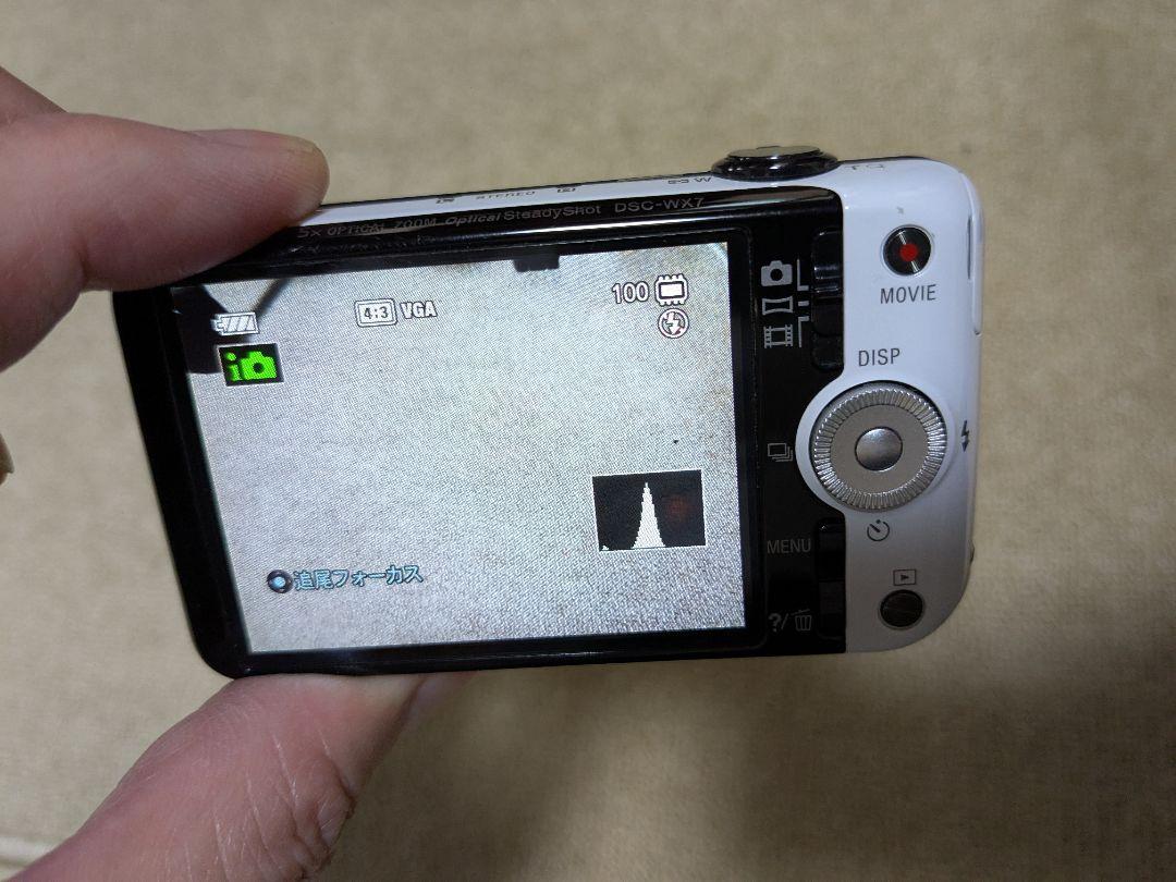Sony Cyber-shot 16.2MP DSC-WX7 デジタルカメラ