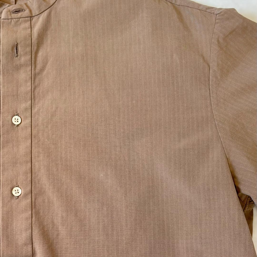 オーラリー RIPSTOP CHAMBRAY 半袖 ブラウン 0 qa4 オーラリー RIPSTOP CHAMBRAY 半袖 ブラウン 1 rk2 - メルカリ