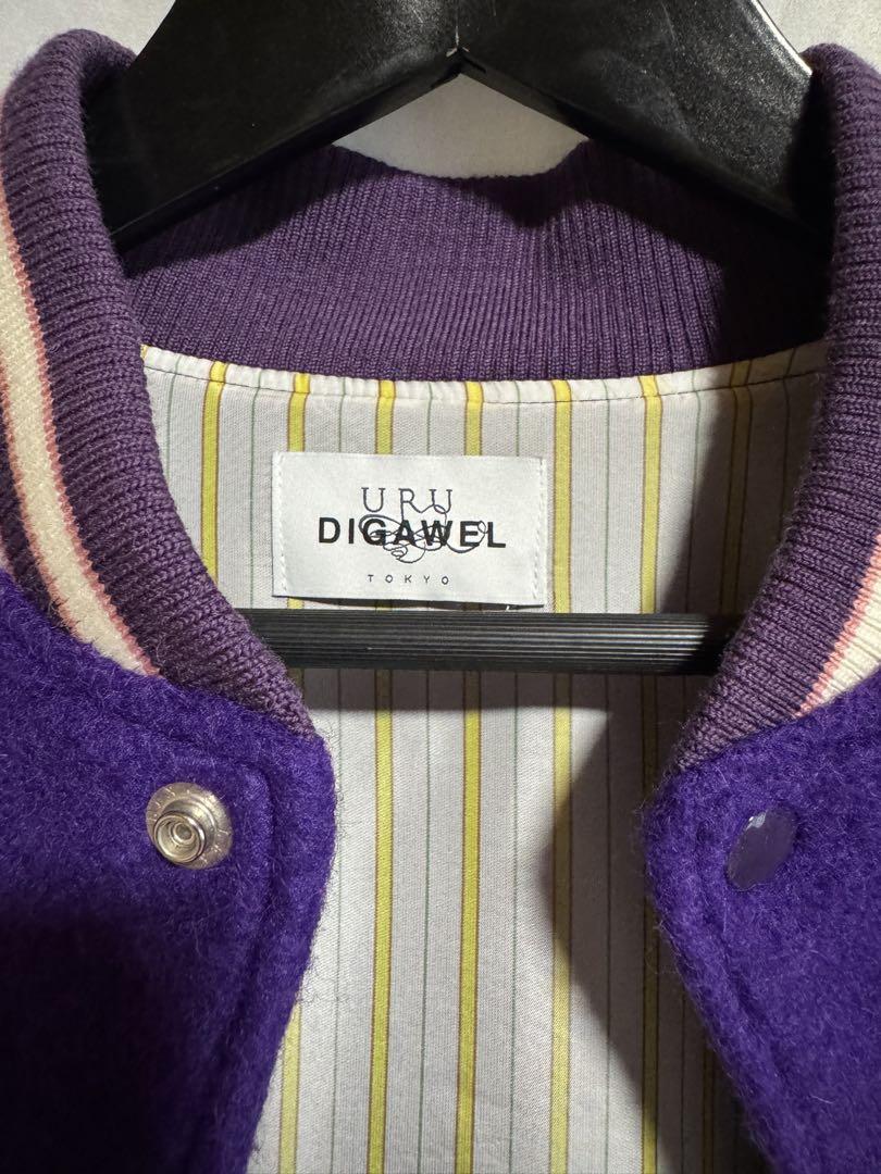 URU×DIGAWEL 紫 スタジャン
