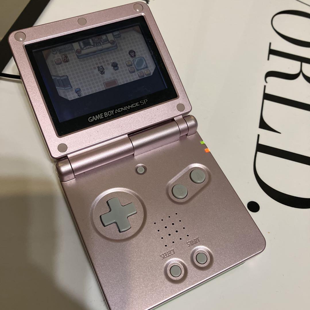 ジャンク品　説明欄必読　Nintendo ゲームボーイアドバンスSP ピンク ゲームボーイアドバンス SP ピンク ジャンク