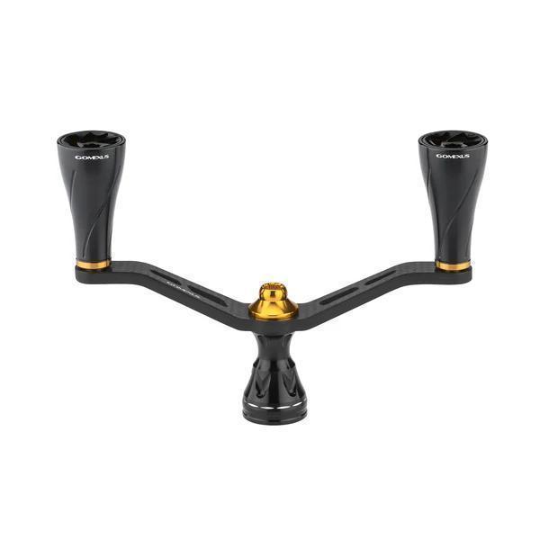 ゴメクサス ダブルハンドル 98mm ダイワ用 カーボン ゴールド