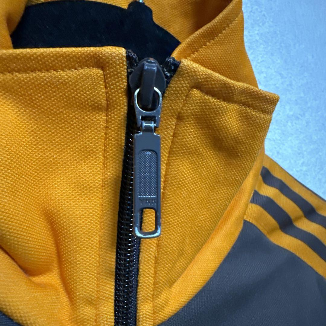 adidasアディダストラックジャケット茶色オレンジ