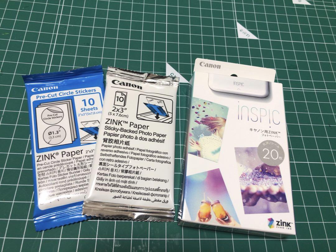 【Canon】inspicスマホPhotoプリンター＆専用台紙セット♪