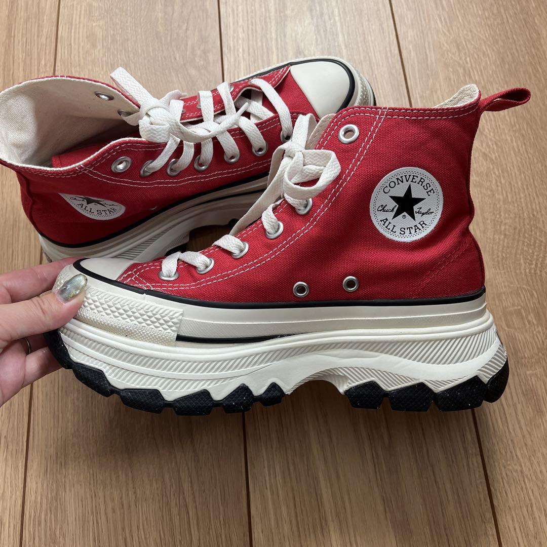 希少新品未使用CONVERSE トレックウェーブ　レッド　23cm 赤 ALL STAR Ⓡ TREKWAVE | ABC-MART GRAND STAGE