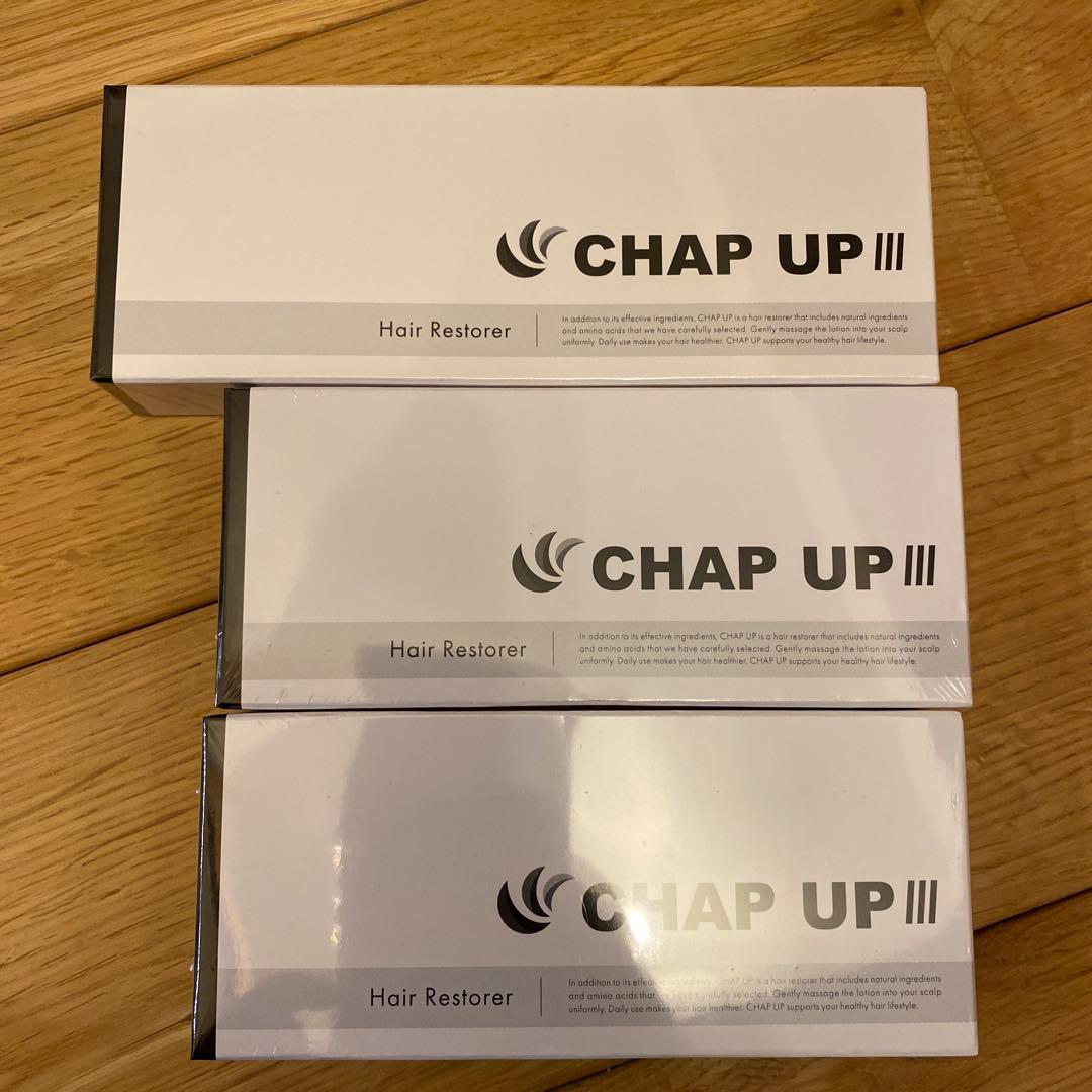 CHAP UP III Hair Restorer 本体1本、レフィル2本
