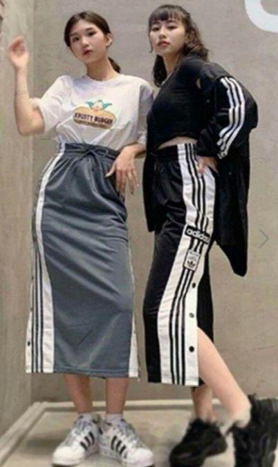 adidas アディブレイク タイト スカート