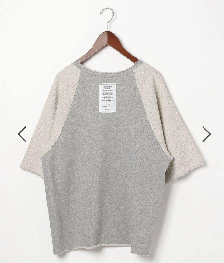 ニコアンド［be with M］Misayo アメカジリメイクTシャツ グレー