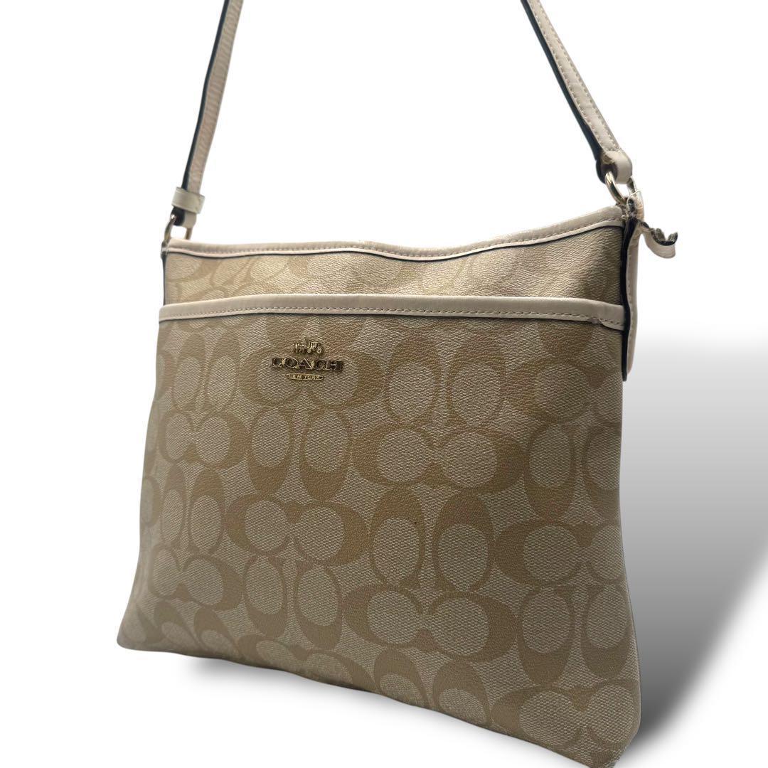 COACH コーチ ショルダーバッグ サコッシュ クロスボディ PVC