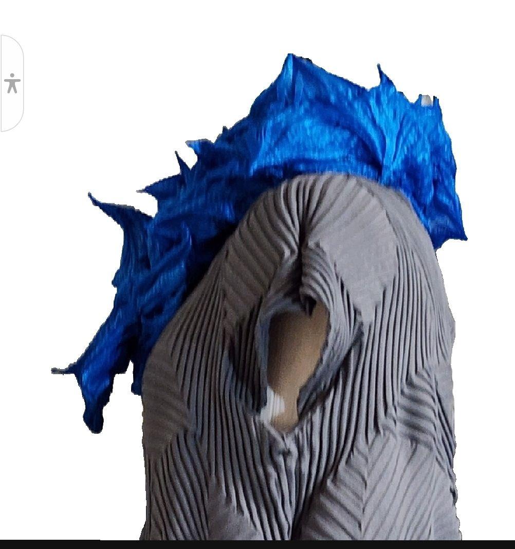 美品　ISSEY MIYAKE　イッセイミヤケ　ツンツン　スカーフ　ストール