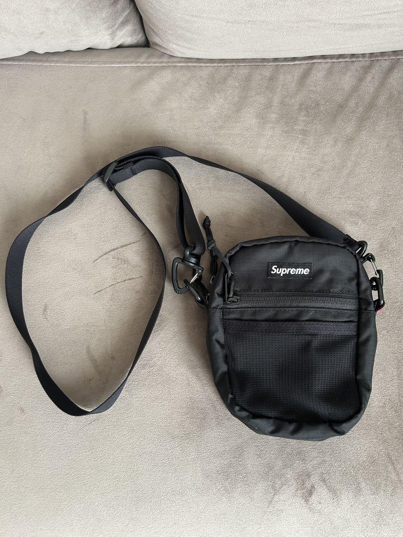 Supreme ブラック ショルダーバッグ バッグ