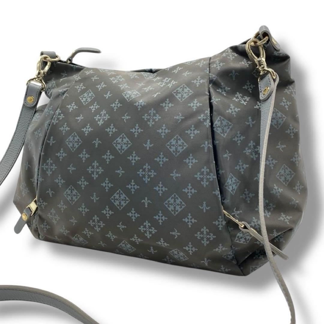 russet ラシット ナイロン 総柄 ショルダー バッグ 定番 マザーズ