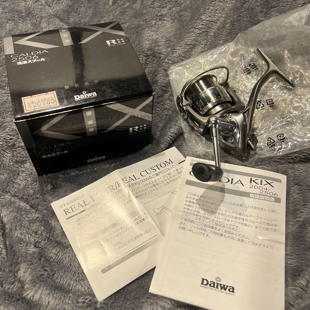 【名機】DAIWA ダイワ CALDIA KIX カルディア2506 浅溝