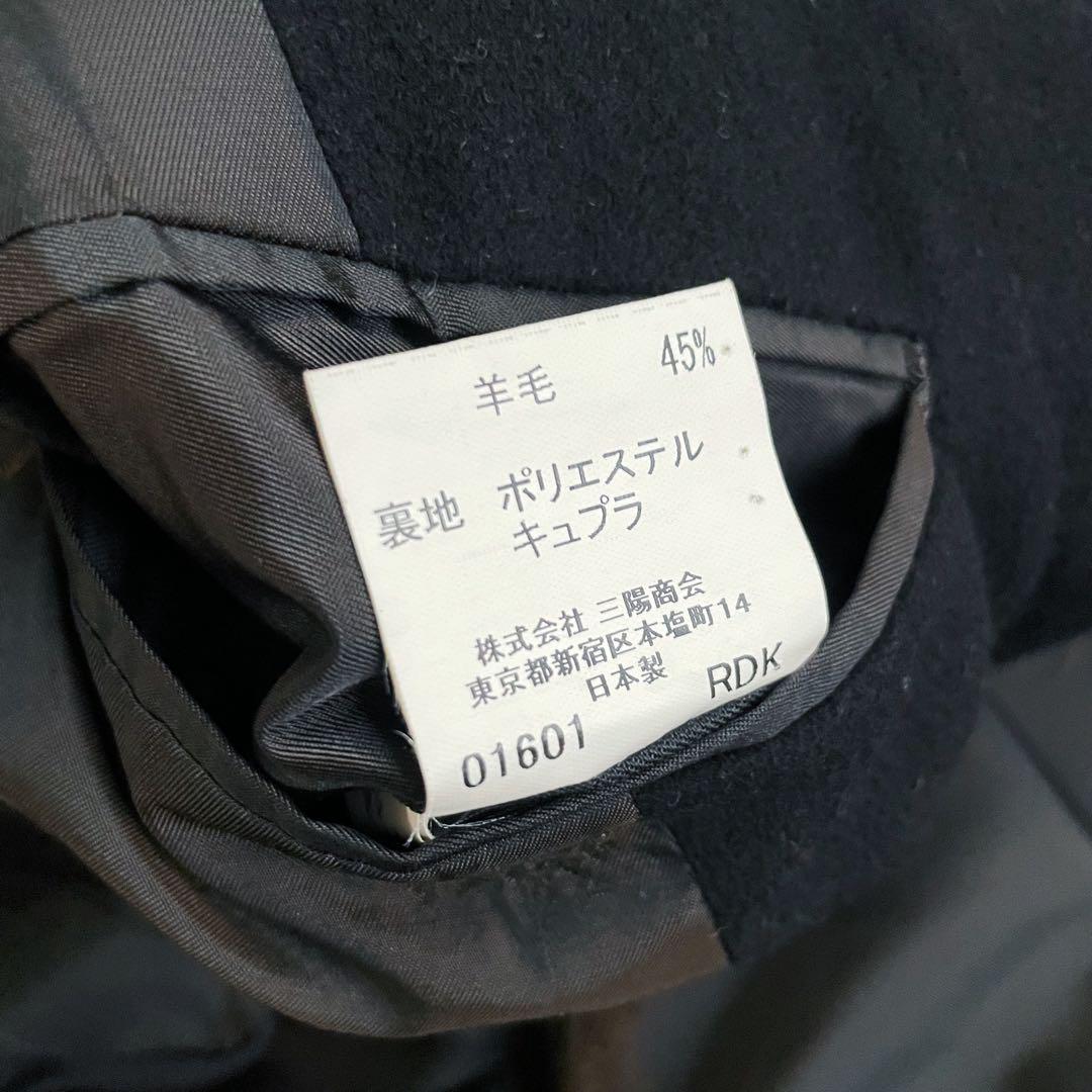 美品！【Burberry】カシミヤ混 ウール チェスターコート